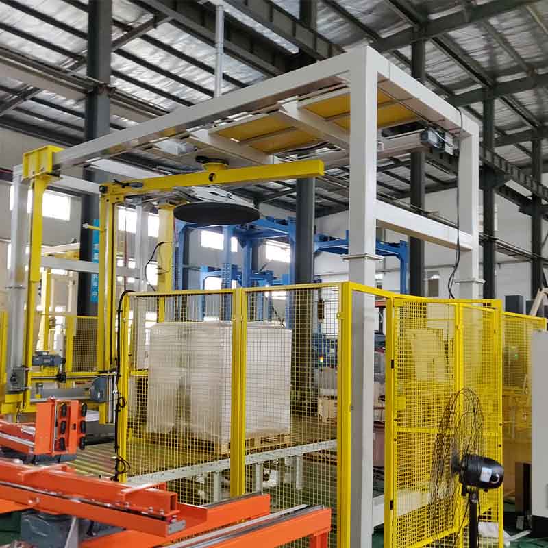 Auto Pre-stretch Pallet Wrapper