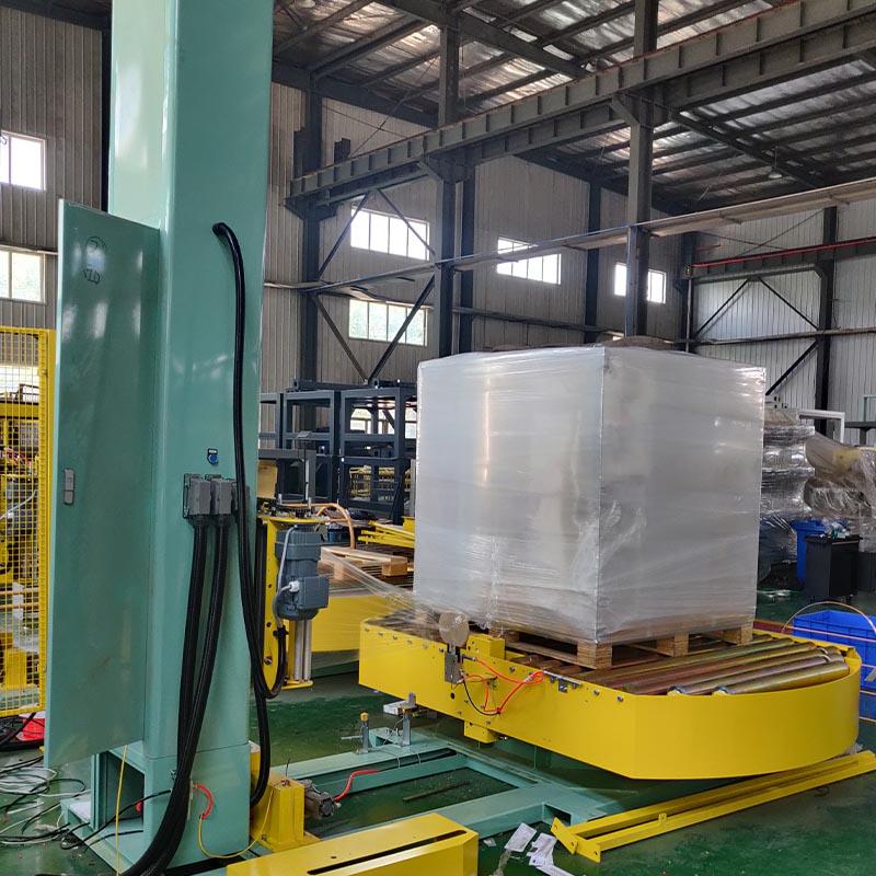 Automatic Turntable Pallet Wrapper